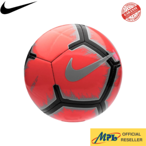 BOLA KAKI NIKE NK PITCH FA18 SC 3316-671 B.CRIMSON/P.PLATINUM/BLK