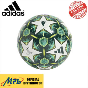 BOLA KAKI ADIDAS UCL TRN JH 1281 WHT/S.GRN/HI-RES GRN