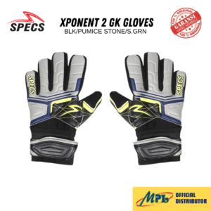 SARUNG TANGAN KEEPER SPECS XPONENT 2 GK GLOVES BLK/PUMICE STONE/S.GRN 4010039