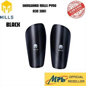 SHIN GUARD MILLS PYNO BLACK A30 3001 10
