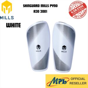 SHIN GUARD MILLS PYNO WHITE A30 3001 20