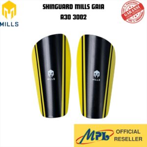 SHIN GUARD MILLS GAIA BLK/YLW A30 3002 100