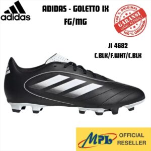 SEPATU BOLA ADIDAS GOLETTO IX FG/MG JI 4682 C.BLK/F.WHT/C.BLK