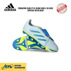 SEPATU BOLA ADIDAS PREDATOR CLUB FT EL FG/MG KIDS J JS 0353 CRYSTAL SKY/R.BLUE