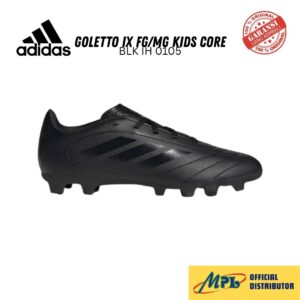 SEPATU BOLA ADIDAS GOLETTO IX FG/MG KIDS CORE BLK IH 0105