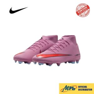 SEPATU BOLA NIKE MERCURIAL SUPERFLY 10 ACADEMY FQ 1456-600 M.FLAMIGO/BLK/T.CRIMSON