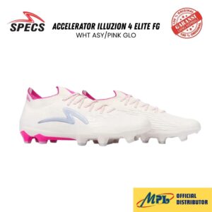 SEPATU BOLA SPECS ACCELERATOR ILLUZION 4 ELITE FG WHT ASY/PINK GLO 1010264