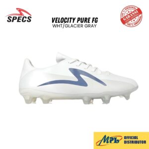 SEPATU BOLA SPECS VELOCITY PURE FG WHT/GLACIER GRAY 1010301
