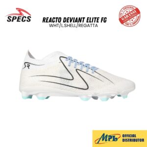 SEPATU BOLA SPECS REACTO DEVIANT ELITE FG WHT/L.SHELL/REGATTA 1010342
