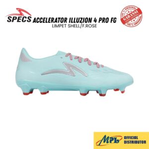 SEPATU BOLA SPECS ACCELERATOR ILLUZION 4 PRO FG LIMPET SHELL/F.ROSE 1010582