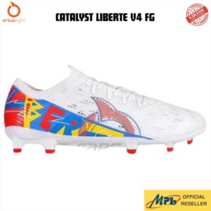 SEPATU BOLA ORTUSEIGHT CATALYST LIBERTE V4 FG WHT/ORT 11010652