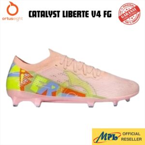 SEPATU BOLA ORTUSEIGHT CATALYST LIBERTE V4 FG SALMON/LIME 11010685