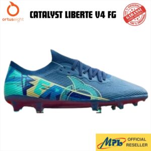 SEPATU BOLA ORTUSEIGHT CATALYST LIBERTE V4 FG NAVY/AQUA 11010686