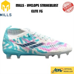 SEPATU BOLA MILLS XYCLOPS STRIKEBLAST ELITE FG WHT/TSC BLUE/NAVY 9306404