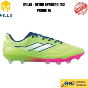 SEPATU BOLA MILLS ASTRO SPARTAN M2 PRIME FG LIME/NAVY/MAGENTA 9301525