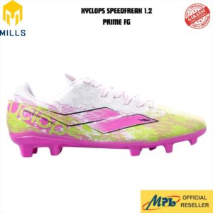 SEPATU BOLA MILLS XYCLOPS SPEEDFREAK 1.2 PRIME FG WHT/L.GREEN/PINK 9306004