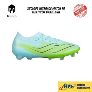 SEPATU BOLA MILLS XYCLOPS NITROACE MATCH FG MINT/YLW GRN/L.GRN 9307301