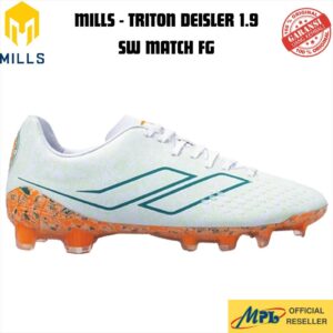 SEPATU BOLA MILLS TRITON DEISLER 1.9 SW MATCH FG WHT/GRN/MULTICOLOUR 9305505