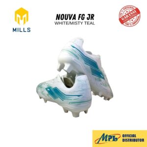 SEPATU BOLA MILLS NOUVA FG JR WHT/MISTY TEAL 9208801