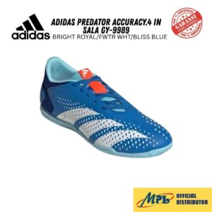 SEPATU FUTSAL ADIDAS PREDATOR ACCURACY.4 IN SALA GY-9989 BRIGHT ROYAL/FWTR WHT/BLISS BLUE