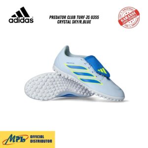 SEPATU FUTSAL ADIDAS PREDATOR CLUB TURF JS 0355 CRYSTAL SKY/R.BLUE
