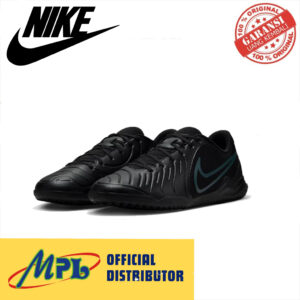 SEPATU FUTSAL NIKE TIEMPO LEGEND 10 CLUB IC DV 4343-002 BLK/BLK/DEEP JUNGLE