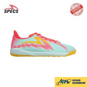 SEPATU FUTSAL SPECS PREFACE 2 IN B.AQUA/FUSION CORAL/CYBER YLW 1020056