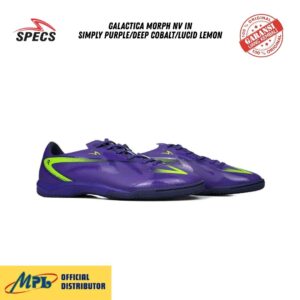 SEPATU FUTSAL SPECS GALACTICA MORPH NV IN S.PURPLE/D.COBALT/L.LEMON 1020419