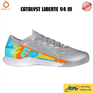 SEPATU FUTSAL ORTUSEIGHT CATALYST LIBERTE V4 IN SILVER/AQUA 11020651