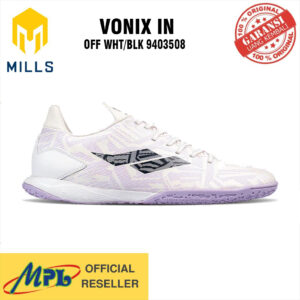 SEPATU FUTSAL MILLS VONIX IN OFF WHT/BLK 9403508