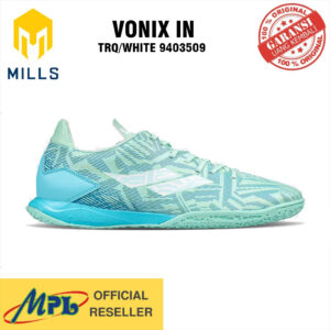 SEPATU FUTSAL MILLS VONIX IN TRQ/WHITE 9403509