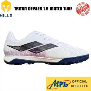 SEPATU FUTSAL MILLS TRITON DEISLER 1.9 MATCH TURF WHT/NAVY/MULTICOLOUR 9005504