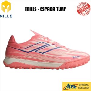 SEPATU FUTSAL MILLS ESPADA TURF CORAL/OFF WHT/BLUE 9003607