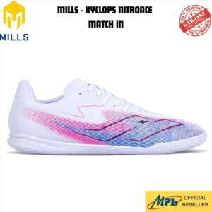 SEPATU FUTSAL MILLS XYCLOPS NITROACE MATCH IN WHT/M.BLUE/MAGENTA 9407302