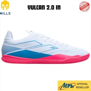 SEPATU FUTSAL MILLS VULCAN 2.0 IN WHT/BLUE/MAGENTA 9403303