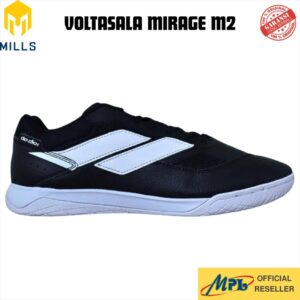 SEPATU FUTSAL MILLS VOLTASALA MIRAGE M2 BLK/WHT 9502204