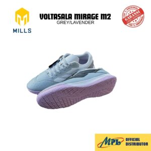 SEPATU FUTSAL MILLS VOLTASALA MIRAGE M2 GREY/LAVENDER 9502208