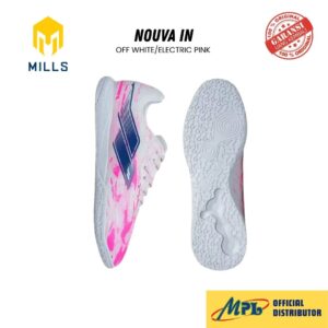 SEPATU FUTSAL MILLS NOUVA IN OFF WHT/ELECTRIC PINK 9408802