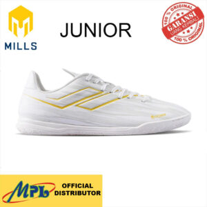 SEPATU FUTSAL MILLS ESPADA IN JR WHITE/GOLD 9801203