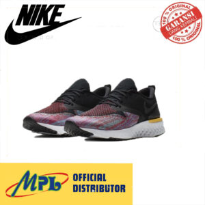 SEPATU RUNNING NIKE ODYSSEY REACT 2 FLYKNIT AH1015-005 BLK/U.RED