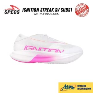 SEPATU RUNNING SPECS IGNITION STREAK SV SUBS1 WHT/K.PINK/S.ORG 1040152