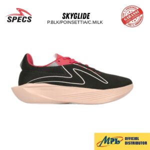 SEPATU RUNNING SPECS SKYGLIDE P.BLK/POINSETTIA/C.MILK 1040015