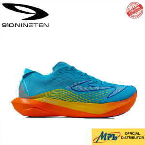 SEPATU RUNNING 910 HAZE STRIKE PRO CYAN/JINGGA/KNG