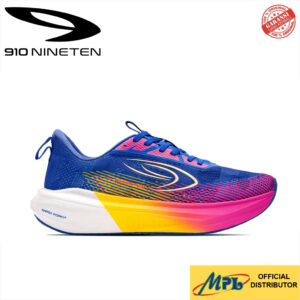 SEPATU RUNNING 910 AURORUN CITY BIRU/UNGU/JINGGA