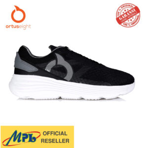 SEPATU RUNNING ORTUSEIGHT CONCORD BLACK/GREY 11030284