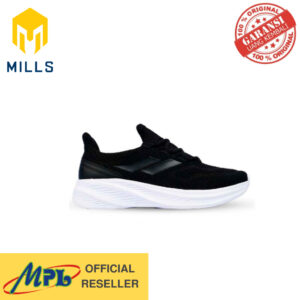 SEPATU RUNNING MILLS DEXTER BLK/WHT 9701801