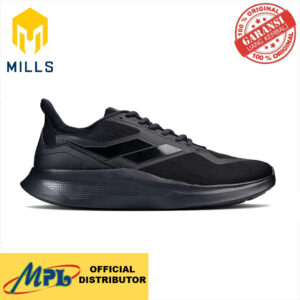SEPATU RUNNING MILLS DELTA TRIPLE BLACK 9105704