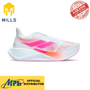SEPATU RUNNING MILLS DYNAPLATE RUSH M2 FL WHT/IGNITE PEACH/HOT PINK 9106702