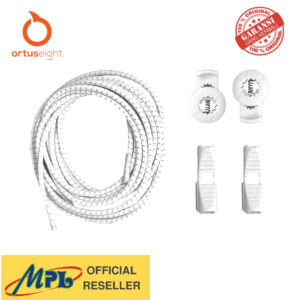 TALI SEPATU ELASTIC LACE LOCK ORTUSEIGHT WHITE 28010055