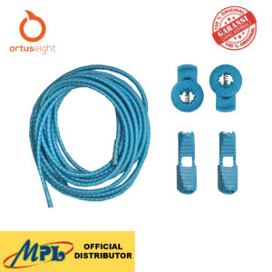 TALI SEPATU ELASTIC LACE LOCK ORTUSEIGHT CYAN 28010057
